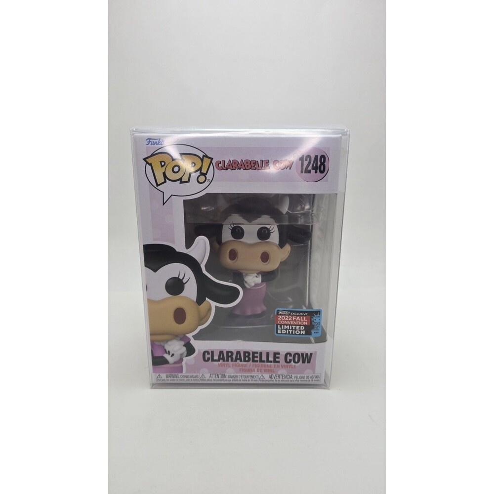 Funko POP! Disney CLARABELLE COW #1248 Fall Con Exclusive with Box Protector